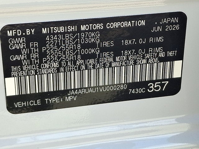 2027 Mitsubishi Outlander Sport Base