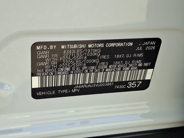 2027 Mitsubishi Outlander Sport Base