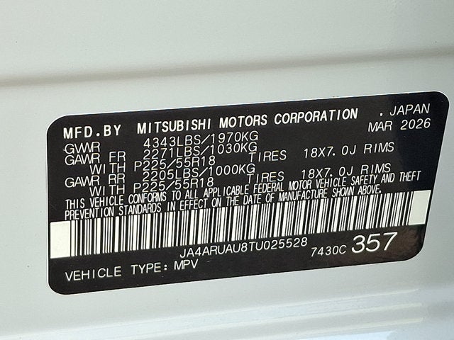 2026 Mitsubishi Outlander Sport Base