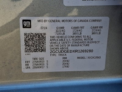 2024 Chevrolet Silverado 1500 LTZ