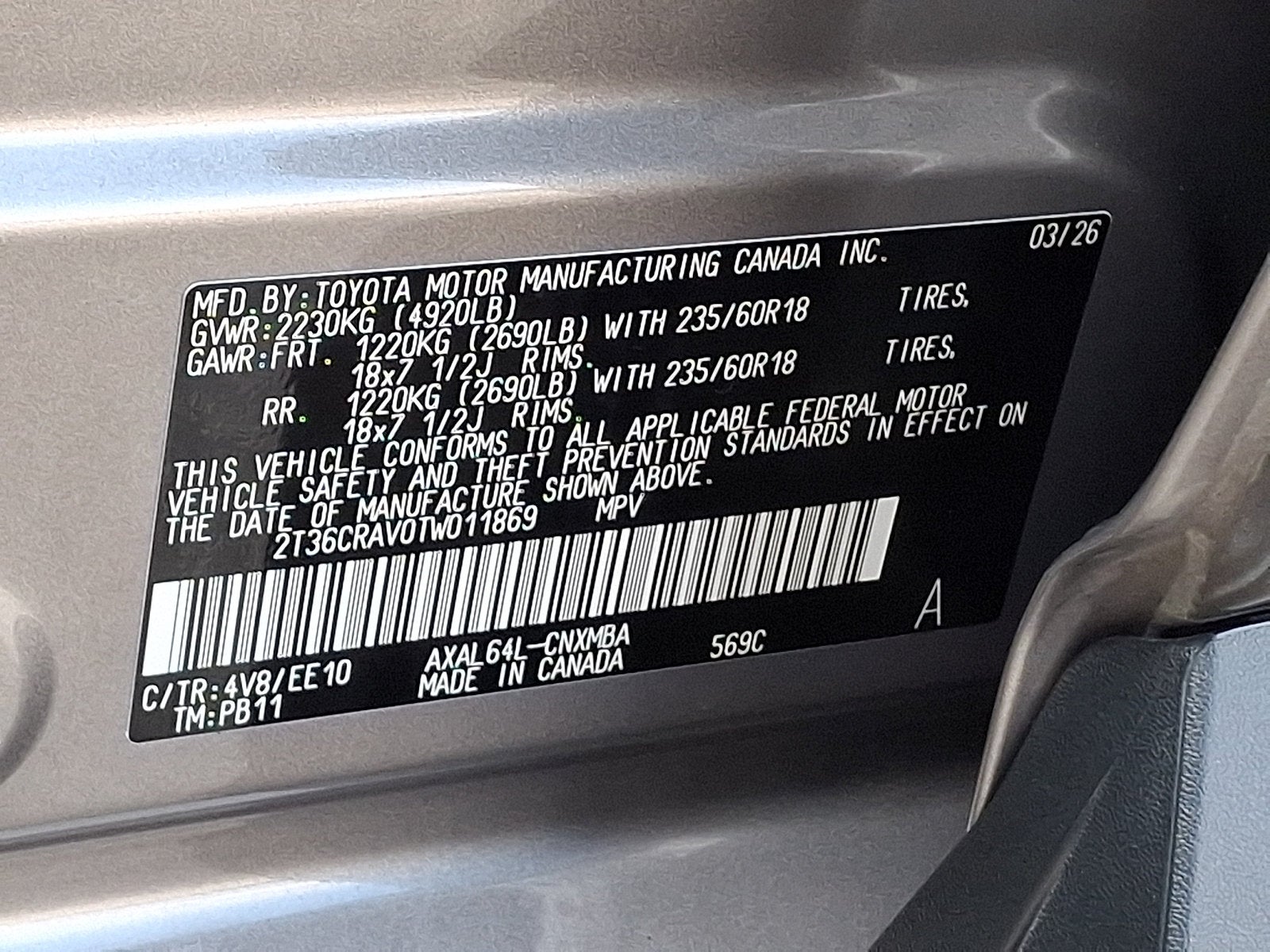 2026 Toyota RAV4 Base