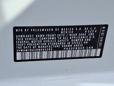 2024 Volkswagen Jetta Sport
