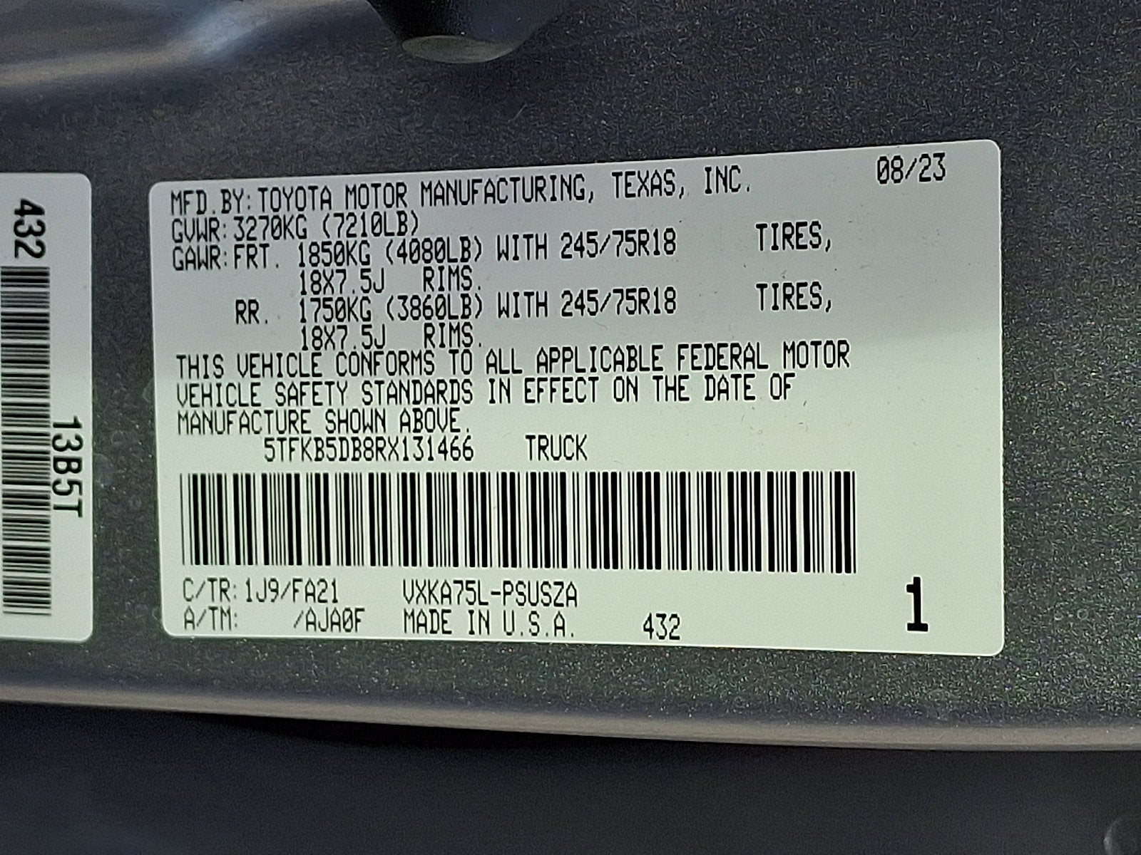 2024 Toyota Tundra 4WD SR