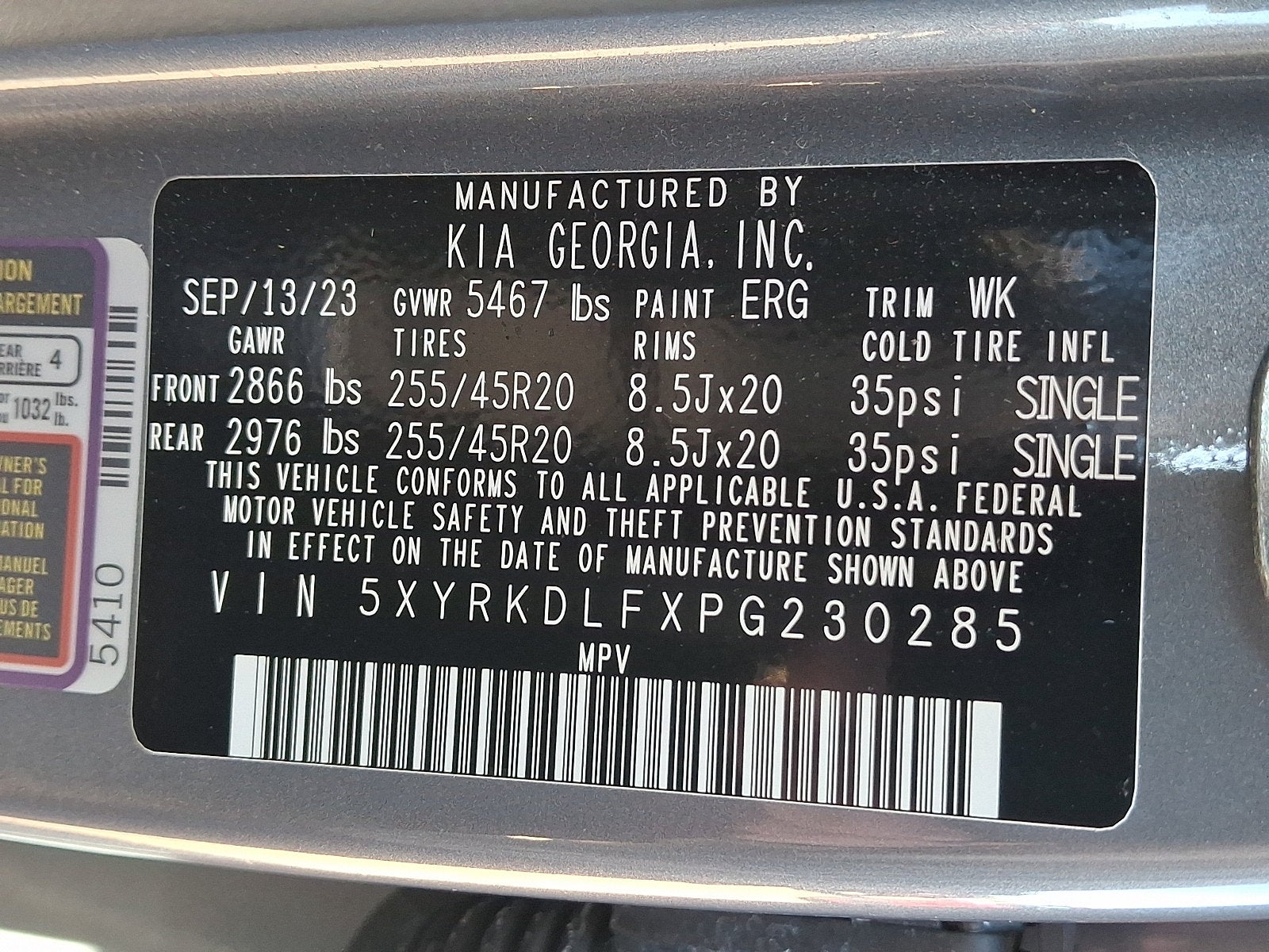 2023 Kia Sorento X-Line SX Prestige