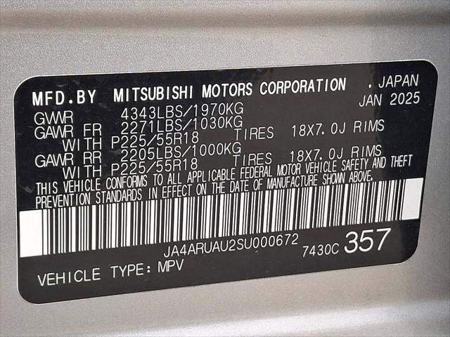 2025 Mitsubishi Outlander Sport Base
