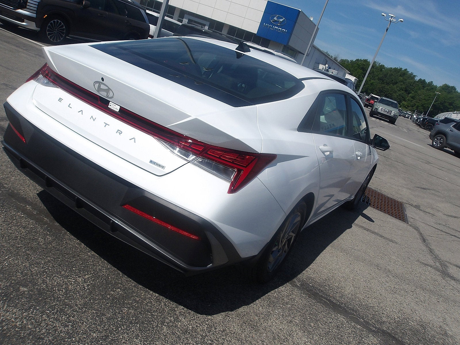 2025 Hyundai Elantra Hybrid Blue