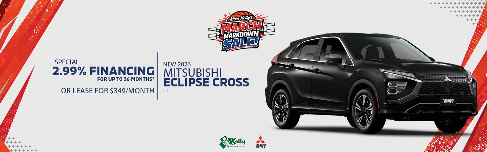 2026 Mitsubishi Eclipse Cross Finance offers